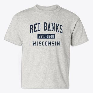 Red Banks Wisconsin Classic Established Youth T-shirt