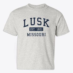 Lusk Missouri Classic Established Youth T-shirt