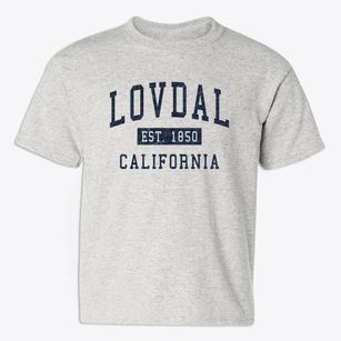 Lovdal California Classic Established Youth T-shirt