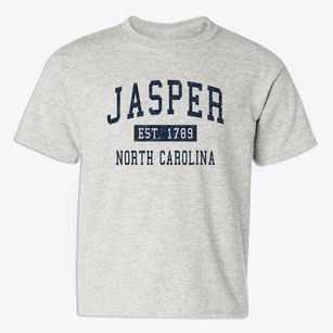 Jasper North Carolina Classic Established Youth T-shirt