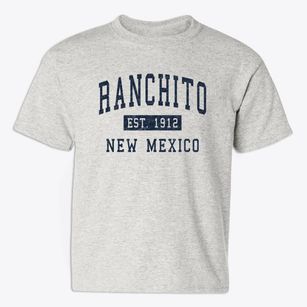 Ranchito New Mexico Classic Established Youth T-shirt