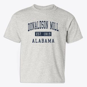 Donaldson Mill Alabama Classic Established Youth T-shirt