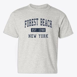 Forest Beach New York Classic Established Youth T-shirt