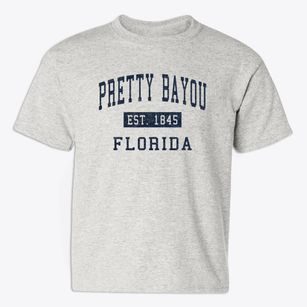 Pretty Bayou Florida Classic Established Youth T-shirt
