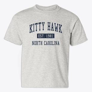Kitty Hawk North Carolina Classic Established Youth T-shirt