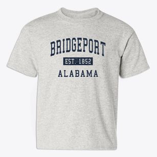 Bridgeport Alabama Classic Established Youth T-shirt