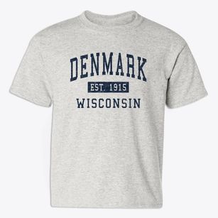 Denmark Wisconsin Classic Established Youth T-shirt