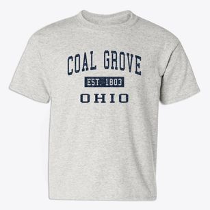 Coal Grove Ohio Classic Established Youth T-shirt