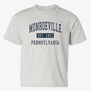 Monroeville Pennsylvania Classic Established Youth T-shirt