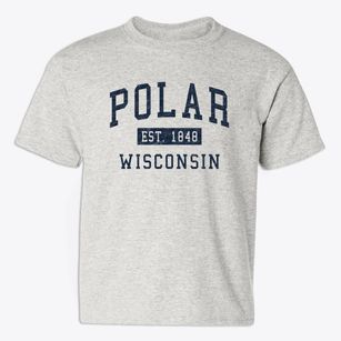 Polar Wisconsin Classic Established Youth T-shirt