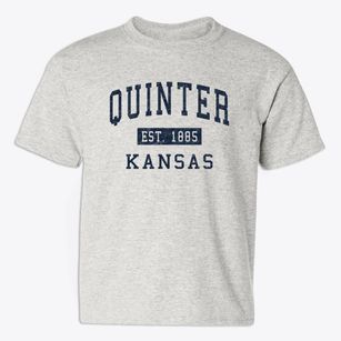 Quinter Kansas Classic Established Youth T-shirt