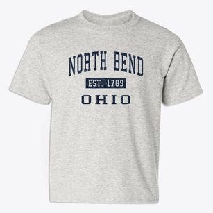 North Bend Ohio Classic Established Youth T-shirt
