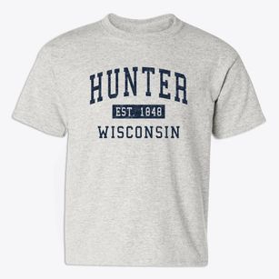 Hunter Wisconsin Classic Established Youth T-shirt