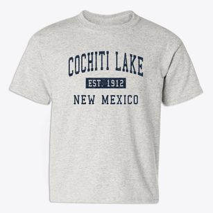 Cochiti Lake New Mexico Classic Established Youth T-shirt