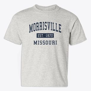Morrisville Missouri Classic Established Youth T-shirt