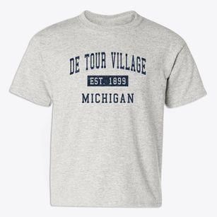 De Tour Village Michigan Classic Established Youth T-shirt