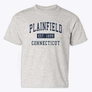 Plainfield Connecticut Classic Established Youth T-shirt