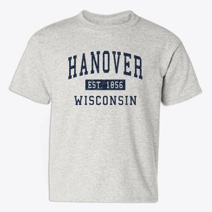Hanover Wisconsin Classic Established Youth T-shirt