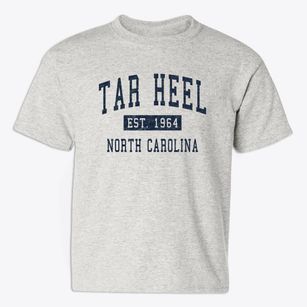 Tar Heel North Carolina Classic Established Youth T-shirt