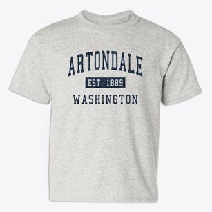 Artondale Washington Classic Established Youth T-shirt