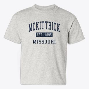 Mckittrick Missouri Classic Established Youth T-shirt