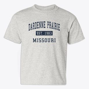 Dardenne Prairie Missouri Classic Established Youth T-shirt