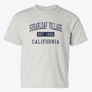 Sugarloaf Village California Classic Established Youth T-shirt