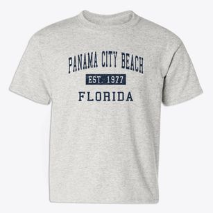 Panama City Beach Florida Classic Established Youth T-shirt