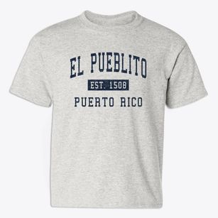 El Pueblito Puerto Rico Classic Established Youth T-shirt