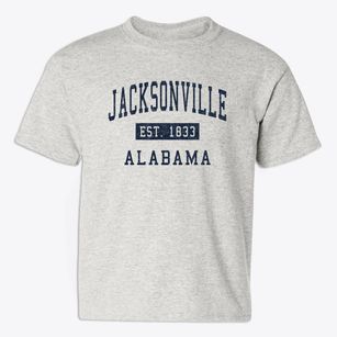 Jacksonville Alabama Classic Established Youth T-shirt