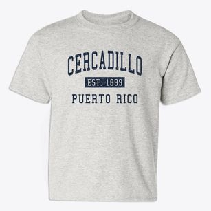 Cercadillo Puerto Rico Classic Established Youth T-shirt