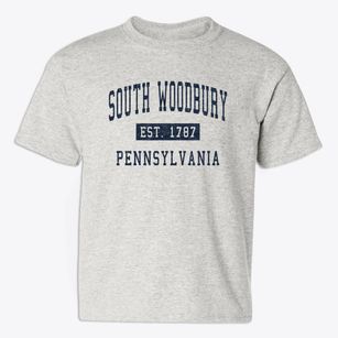 South Woodbury Pennsylvania Classic Established Youth T-shirt