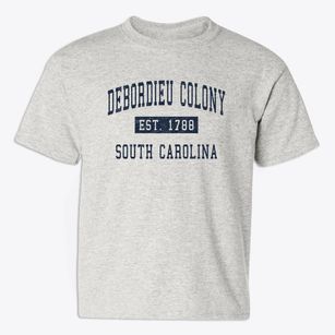 Debordieu Colony South Carolina Classic Established Youth T-shirt