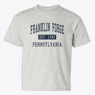 Franklin Forge Pennsylvania Classic Established Youth T-shirt