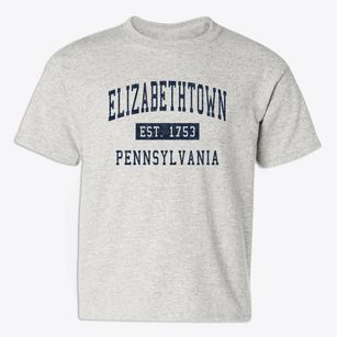 Elizabethtown Pennsylvania Classic Established Youth T-shirt