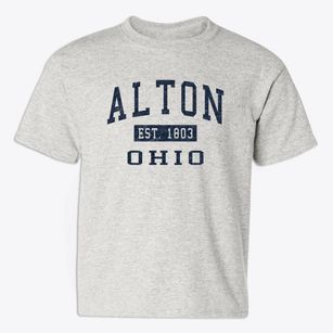 Alton Ohio Classic Established Youth T-shirt