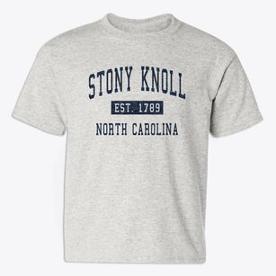 Stony Knoll North Carolina Classic Established Youth T-shirt