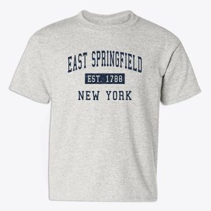 East Springfield New York Classic Established Youth T-shirt