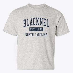 Blacknel North Carolina Classic Established Youth T-shirt