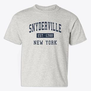Snyderville New York Classic Established Youth T-shirt