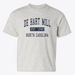 De Hart Mill North Carolina Classic Established Youth T-shirt