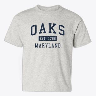 Oaks Maryland Classic Established Youth T-shirt