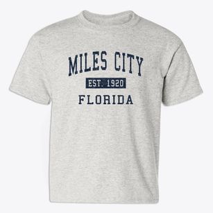 Miles City Florida Classic Established Youth T-shirt