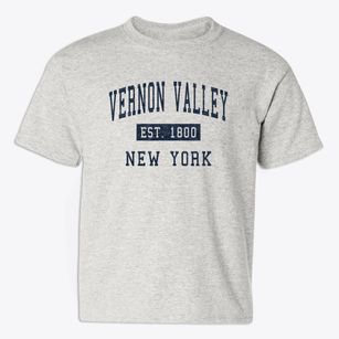 Vernon Valley New York Classic Established Youth T-shirt