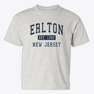 Erlton New Jersey Classic Established Youth T-shirt