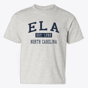 Ela North Carolina Classic Established Youth T-shirt