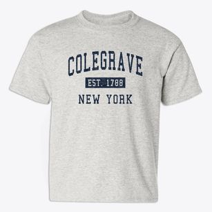 Colegrave New York Classic Established Youth T-shirt