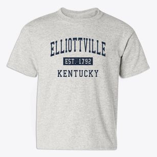 Elliottville Kentucky Classic Established Youth T-shirt
