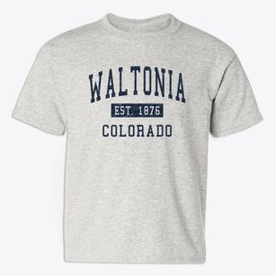 Waltonia Colorado Classic Established Youth T-shirt