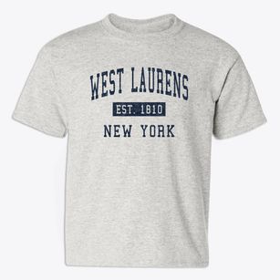 West Laurens New York Classic Established Youth T-shirt